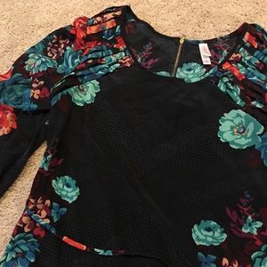 Gorgeous Silky Floral Dress